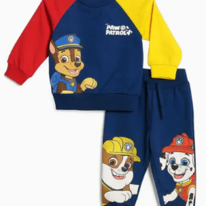 Boys & Girls Casual Track Suit Sweatshirt, Track Pants, Sweatpant  (blue, yellow, red)