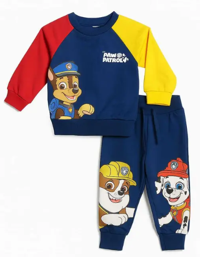 Boys & Girls Casual Track Suit Sweatshirt, Track Pants, Sweatpant (blue, yellow, red)