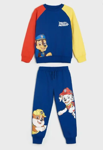 Boys & Girls Casual Track Suit Sweatshirt, Track Pants, Sweatpant (blue, yellow, red) - Image 5