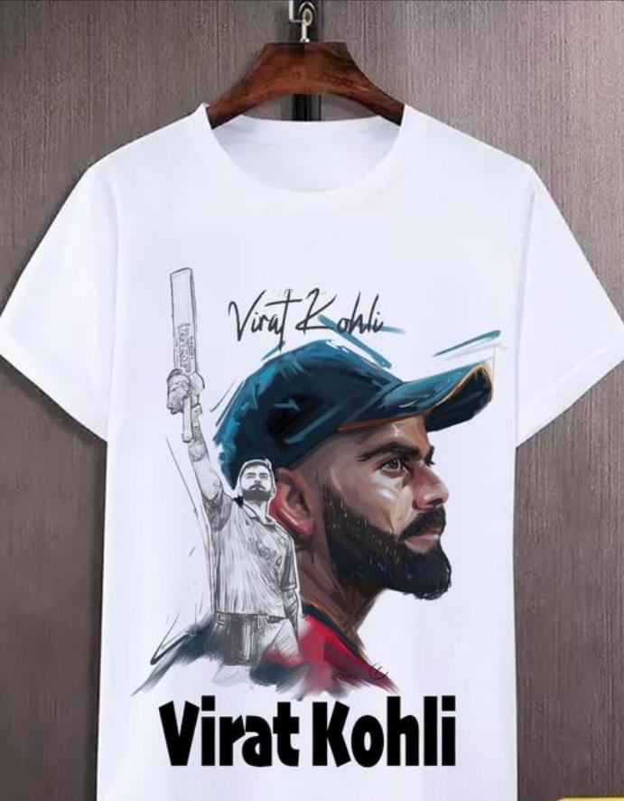 Virat Kohli King Kohli India Cricket Printed T-Shirt
